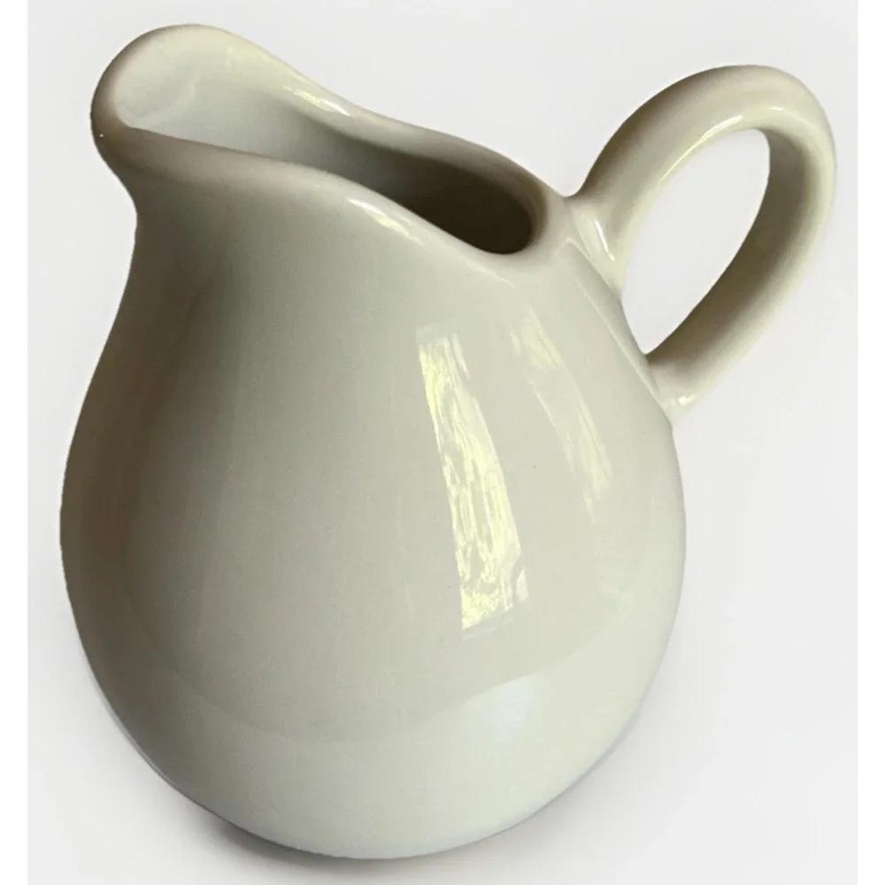 Vintage Pfaltzgraff Pitcher Creamer Ocean Breeze Mid Century Farmhouse Green